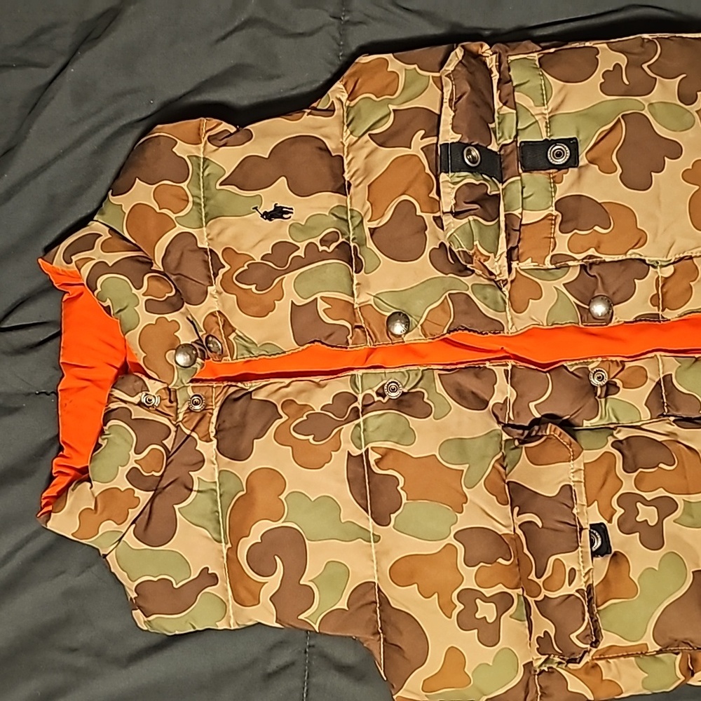 Polo Kids Reversible puffer vest